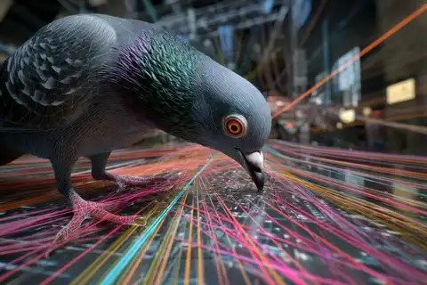 Why pigeons refuse to behave like machines