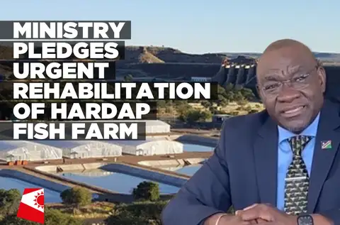 The government commits to rehabilitating the Hardap inland aquaculture centre