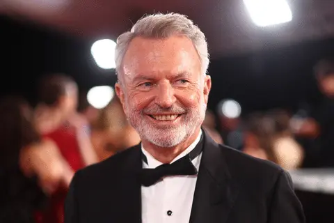 The time Sam Neill did yoga with his pig